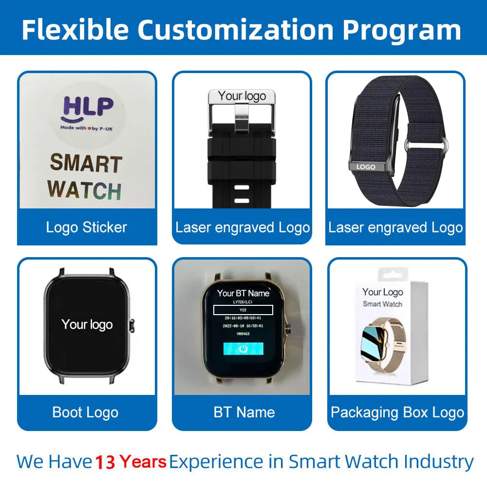 OEM Rugged HRV Smart Armband Anruf-/Nachrichtenbenachrichtigungen Screenloser Fitness-Tracker IP68 Nylon-Silikonarmband Lange Akkulaufzeit