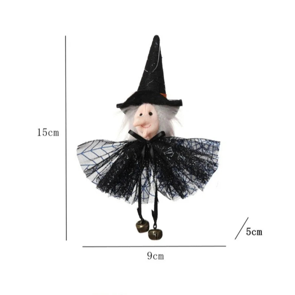 Halloween-Dekorationen Puppe Bar-Dekor Kürbis Geist Hexe Anhänger Gruselige Halloween Kindergeschenk Halloween-Party-Dekoration für Zuhause