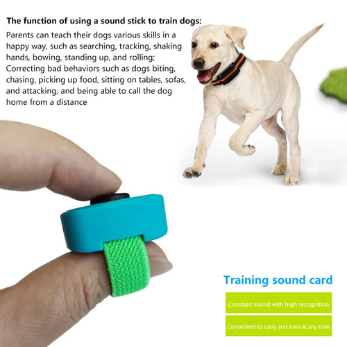 1 Stück Haustier Daumen Training Interaktiver Akustischer Clicker Trainer Keine Batterie Erforderlich Positive Verstärkung Haustier Verhaltens Trainingstool