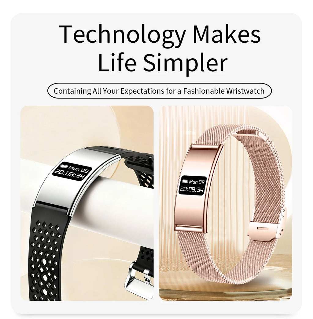 LIGE Bracelet Ultra-mince Sport Fitness Tracker Santé Smart Bracelet Podomètre Moniteur de Fréquence Cardiaque Montre Intelligente Rappel d'Appel