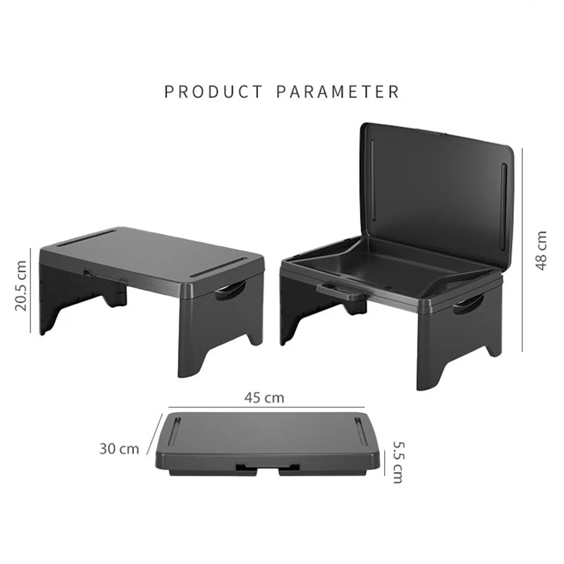 Portable Laptop Desk Foldable Working Table Notebook Computer Holder Car Living Room Sofa Bed Reading Tools TV Plays Homework
