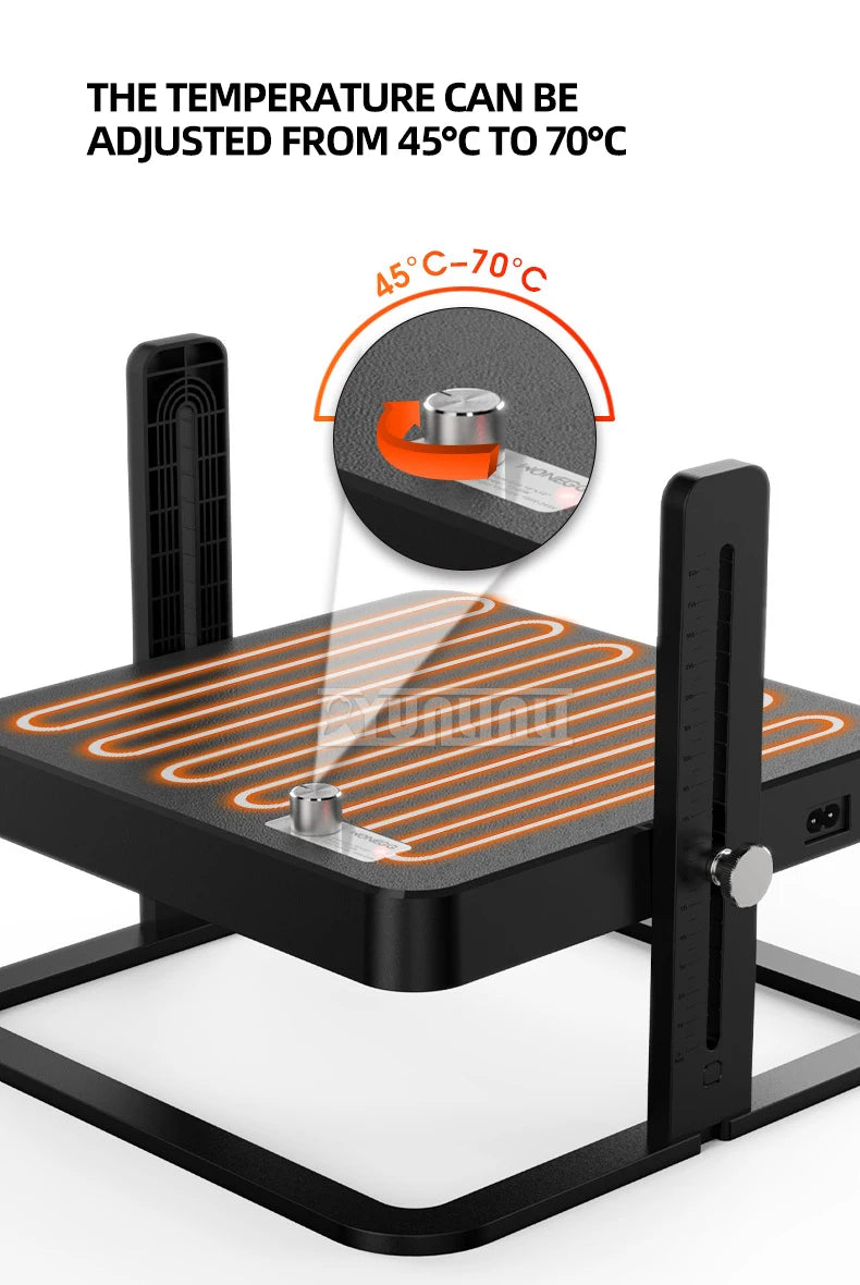 Plaque chauffante pour animaux de compagnie à température réglable, radiateur de conception pour poulets, chiens, chats, oiseaux 2025 NOUVEAU