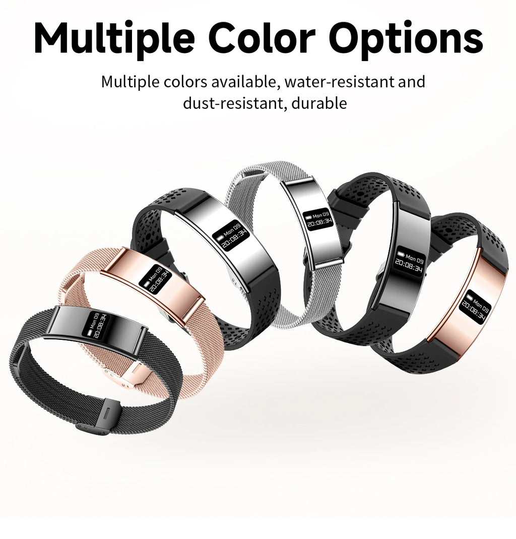 LIGE Bracelet Ultra-mince Sport Fitness Tracker Santé Smart Bracelet Podomètre Moniteur de Fréquence Cardiaque Montre Intelligente Rappel d'Appel