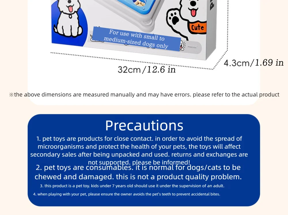 Jouet Distributeur de Friandises Interactif pour Animaux : Conçu pour l'Entraînement de l'IQ des Chiens de Petite à Moyenne Taille, Nouveauté.