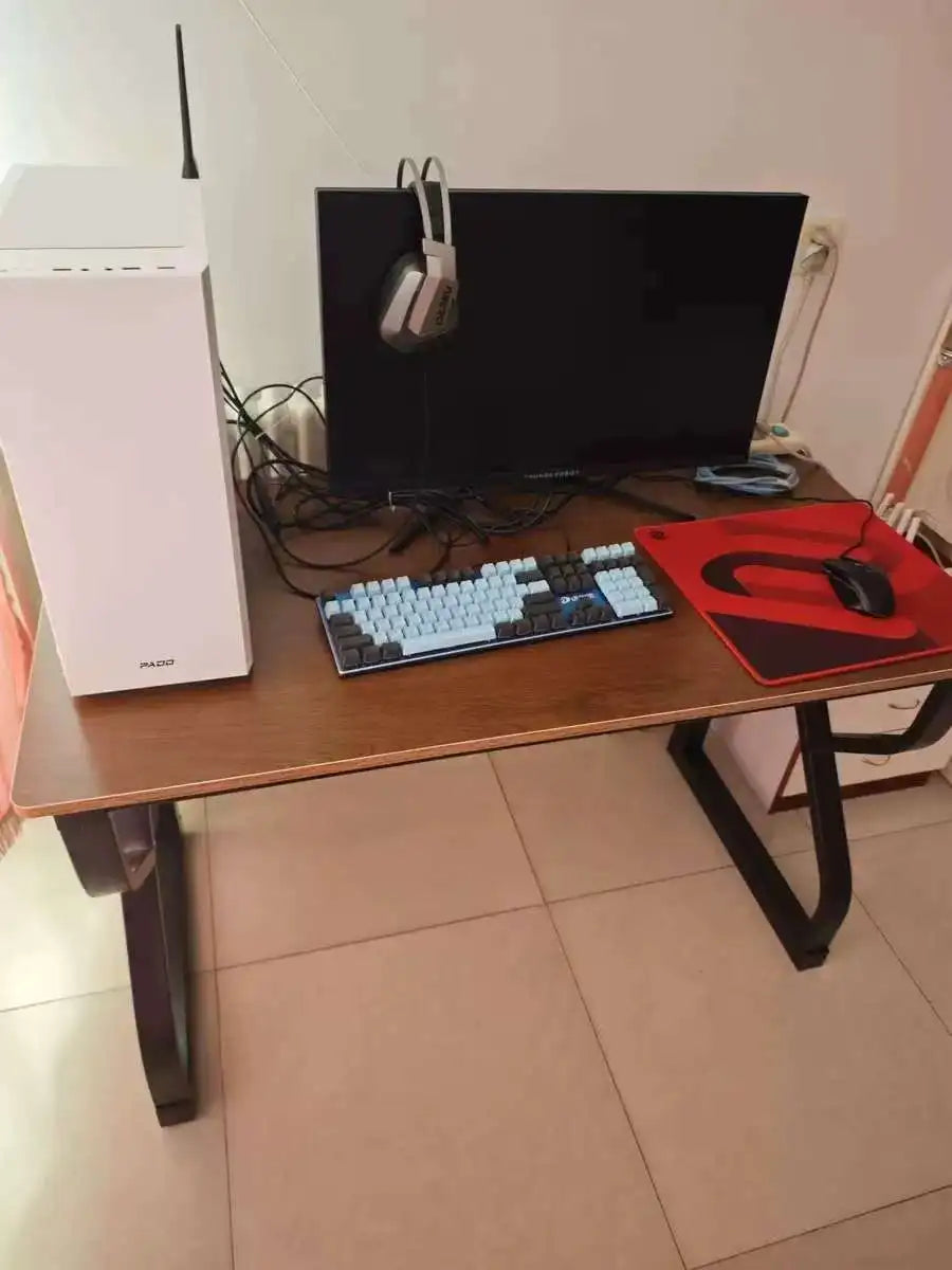 Computertischmöbel für Home Office, Gaming-Schreibtisch, Workstation, Studiertisch mit mehreren Größenoptionen, moderne Wohnmöbel