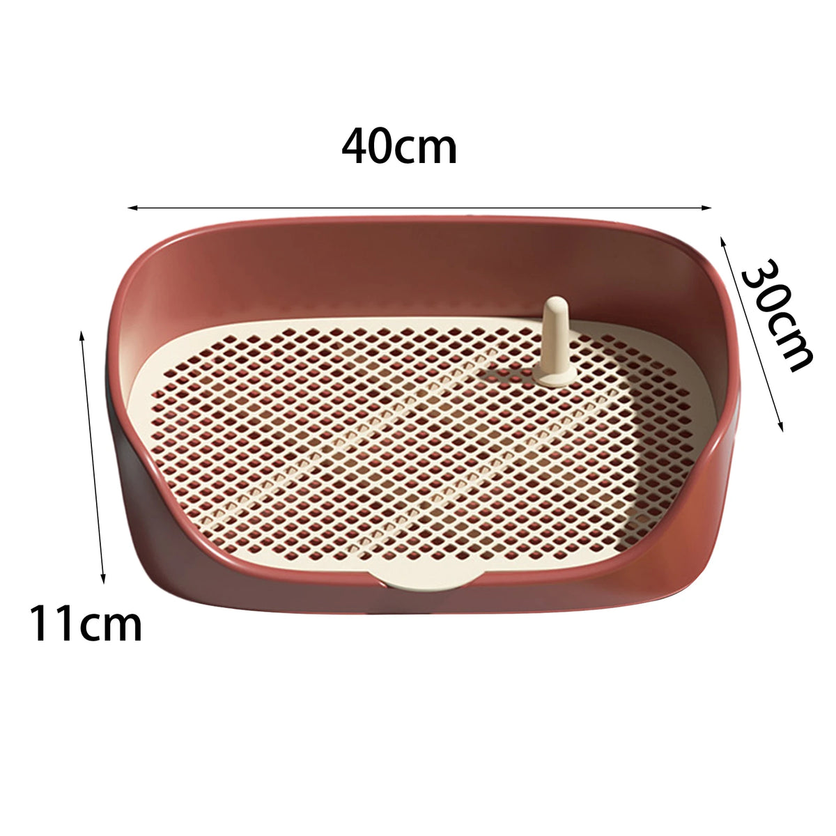 Pet Dog Toilet for Cat Portable Indoor Outdoor with Protection Wall Training Pad Holder Lavatory Basin Litter Box Trainer Corne