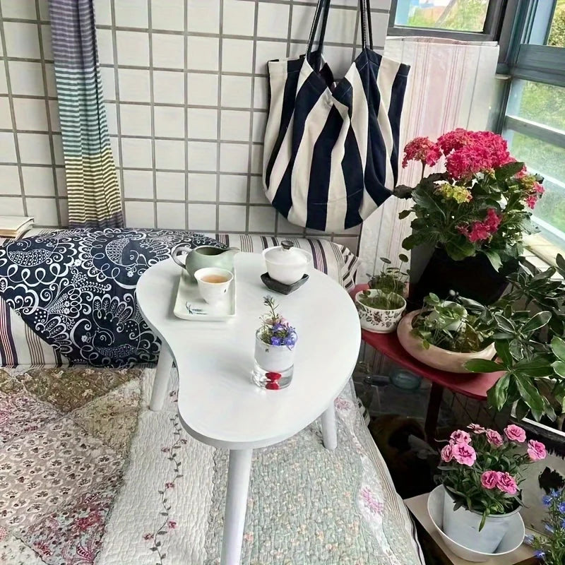 Ablage und Präsentation 2-stufiger Beistelltisch, kleine moderne Möbel für Wohnzimmer & Zuhause, Cafétische