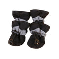 Lot de 4 Chaussures imperméables antidérapantes pour chiens et chats de petite taille, Bottes de pluie, Chaussures pour chiots, Chaussons pour animaux de compagnie, Accessoires pour pattes d'animaux