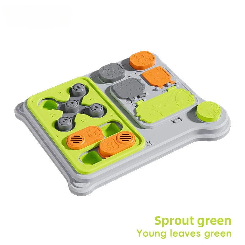 Jouet Distributeur de Friandises Interactif pour Animaux : Conçu pour l'Entraînement de l'IQ des Chiens de Petite à Moyenne Taille, Nouveauté.