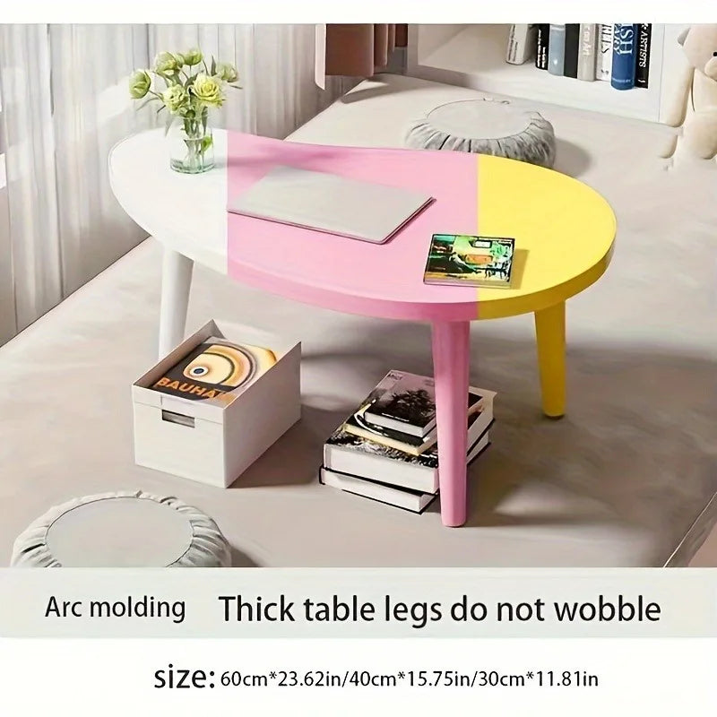 Ablage und Präsentation 2-stufiger Beistelltisch, kleine moderne Möbel für Wohnzimmer & Zuhause, Cafétische