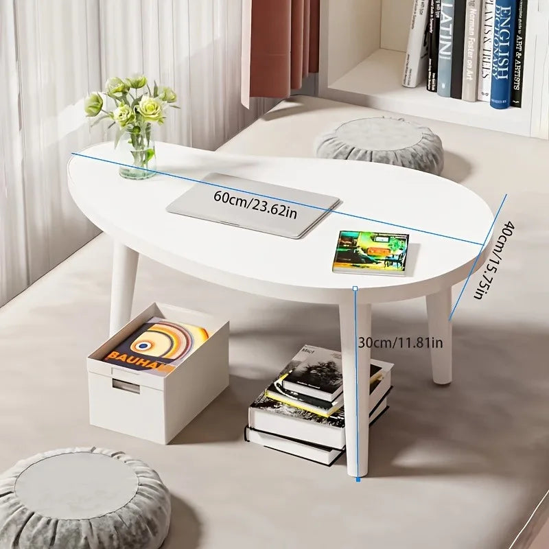 Ablage und Präsentation 2-stufiger Beistelltisch, kleine moderne Möbel für Wohnzimmer & Zuhause, Cafétische
