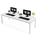 Tribesigns 78,7 Zoll extra langer Computertisch, Schreibtisch für 2 Personen, doppelter langer Schreibtisch, Workstation für Home Office