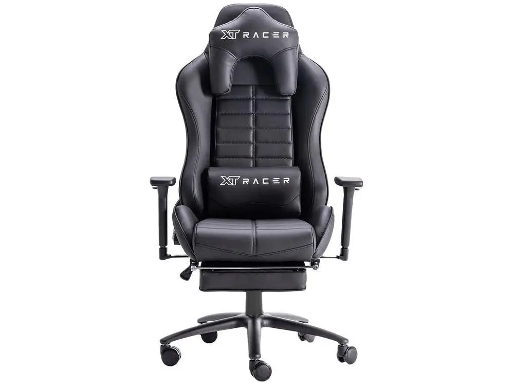 Gaming Stuhl XT Racer Liegend Drehbar Schwarz Platin W Serie