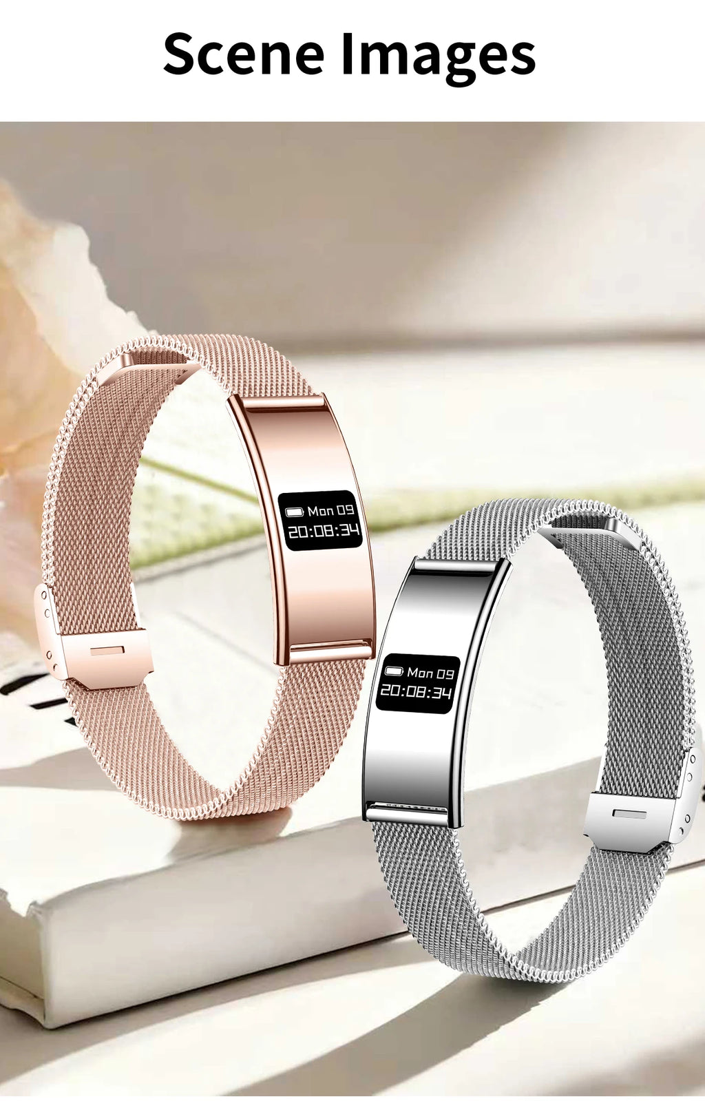 LIGE Bracelet Ultra-mince Sport Fitness Tracker Santé Smart Bracelet Podomètre Moniteur de Fréquence Cardiaque Montre Intelligente Rappel d'Appel