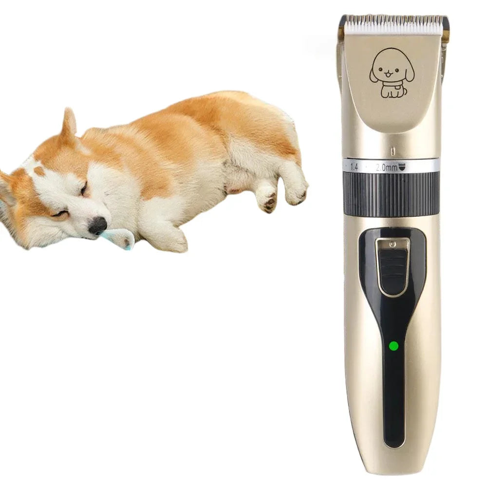 Elektrische Tierhaarschneidemaschine zum Rasieren von Hunden und Katzen; Tierhaartrimmer; elektrischer Schönheitsrasierer.