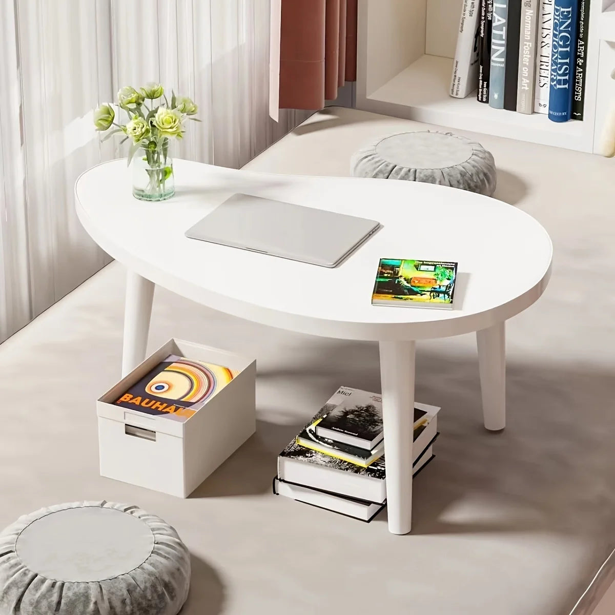 Ablage und Präsentation 2-stufiger Beistelltisch, kleine moderne Möbel für Wohnzimmer & Zuhause, Cafétische