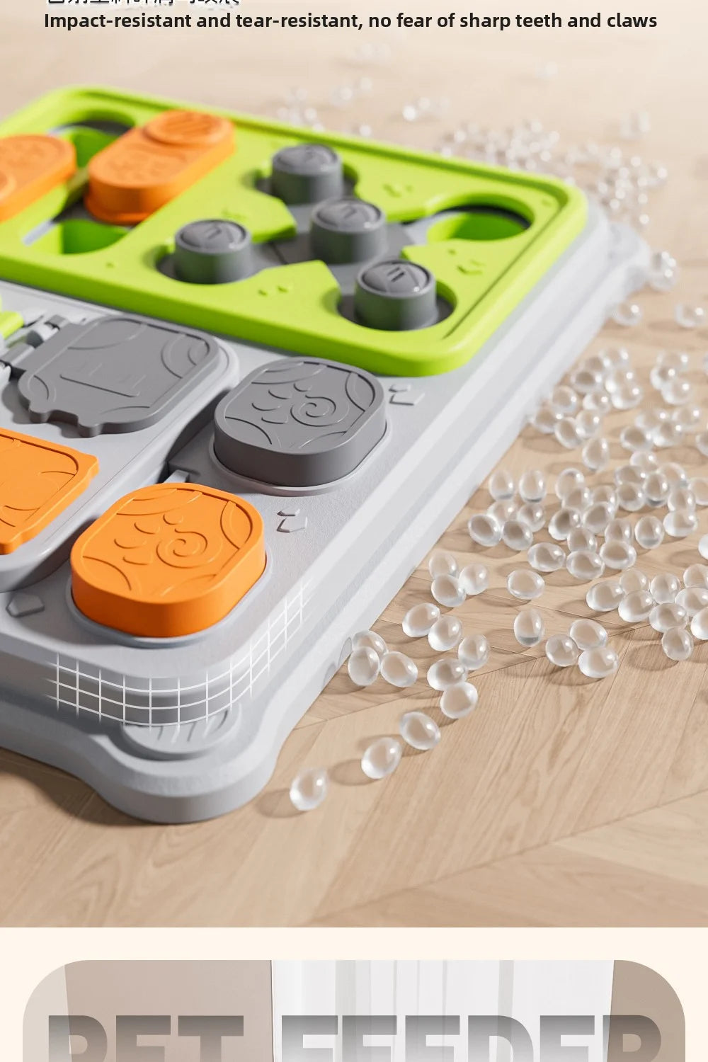 Jouet Distributeur de Friandises Interactif pour Animaux : Conçu pour l'Entraînement de l'IQ des Chiens de Petite à Moyenne Taille, Nouveauté.