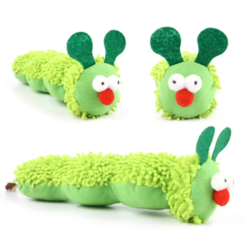 Pet Plush Cat Toy Self-Pleasure Amusing Boredom Relief Scratch Bite Resistant Small Animal Playtime Accessory